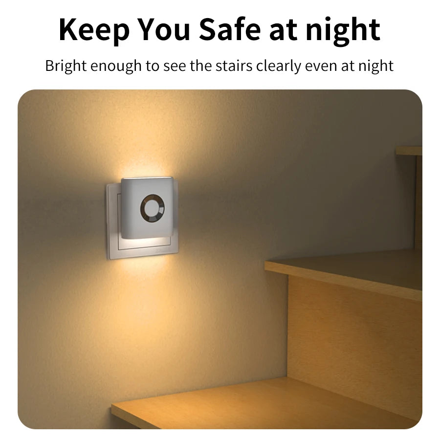 LUXE LINE Motion Sensor Wall Night Light 220V EU Plug