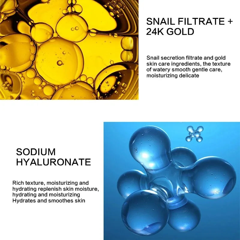 24K Gold Snail Collagen Face Cream