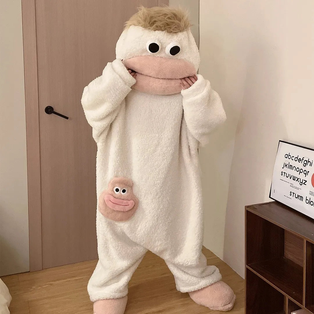 Plush Big Mouth Monster Onesie