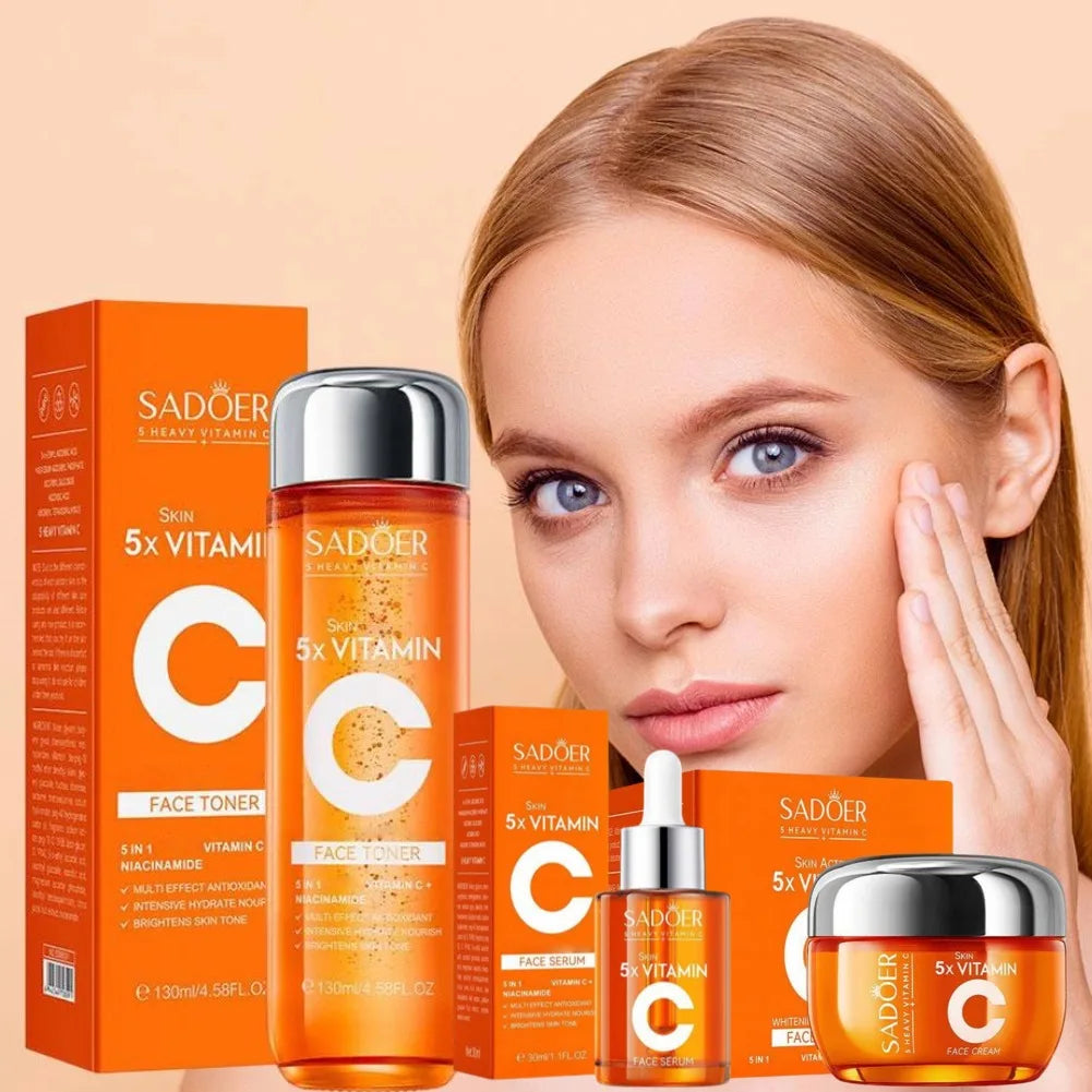 Korean Vitamin C Firming Skincare Set