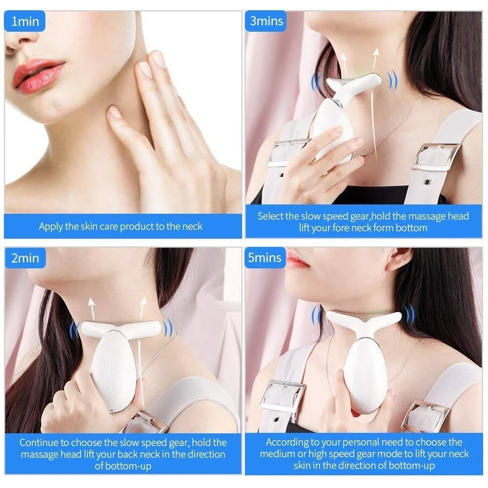 LUXE LINE Microcurrent Face Lifting & Neck Massager