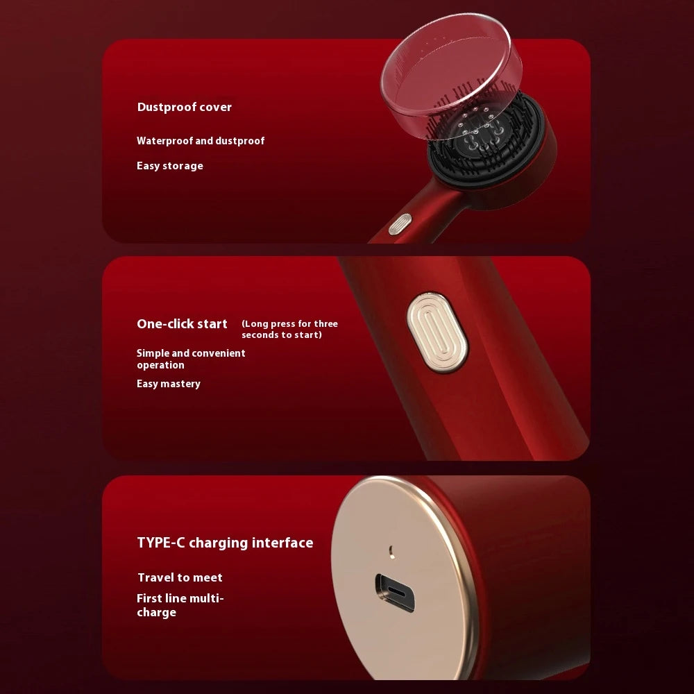 LUXE LINE Scalp Massage Comb with Red Light