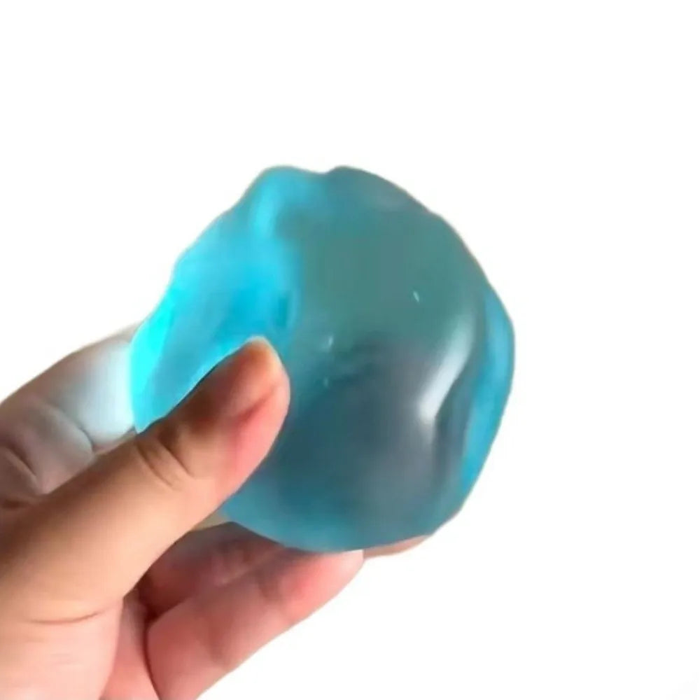 Blue Transparent Squishy Toys