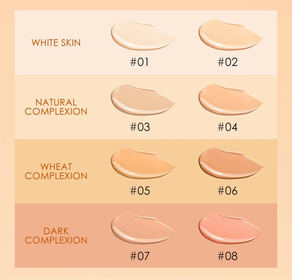 Focallure Base Face Liquid Foundation Cream