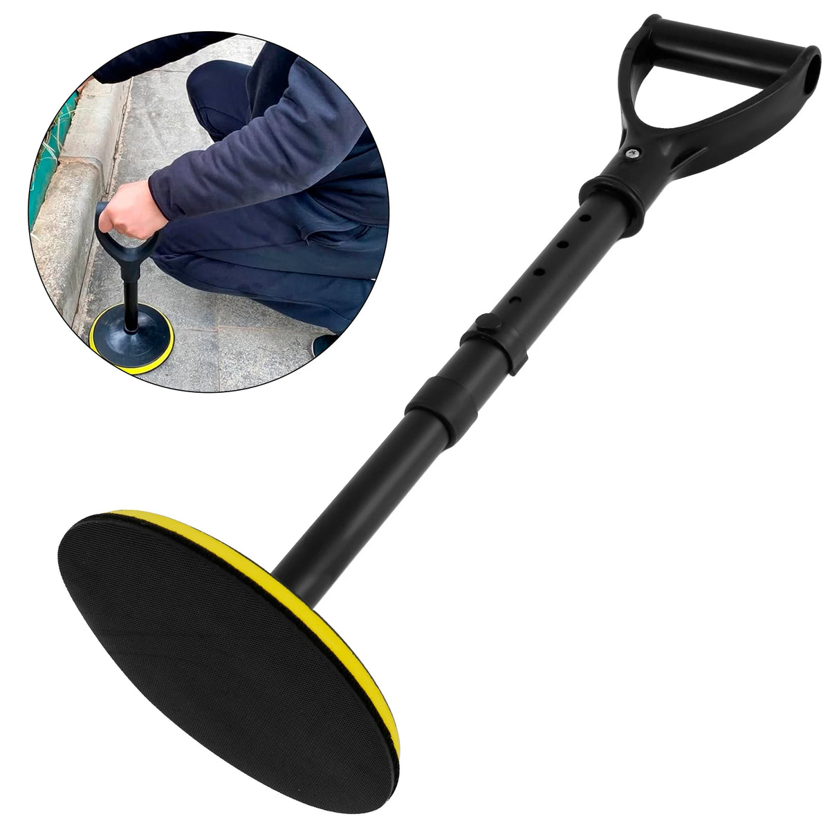 Mobility Aid Tool 5 Height Levels Adjustable Standing Aid Device Elder Cane Stand Assist Aid For Elderly For Mobile Daily Living