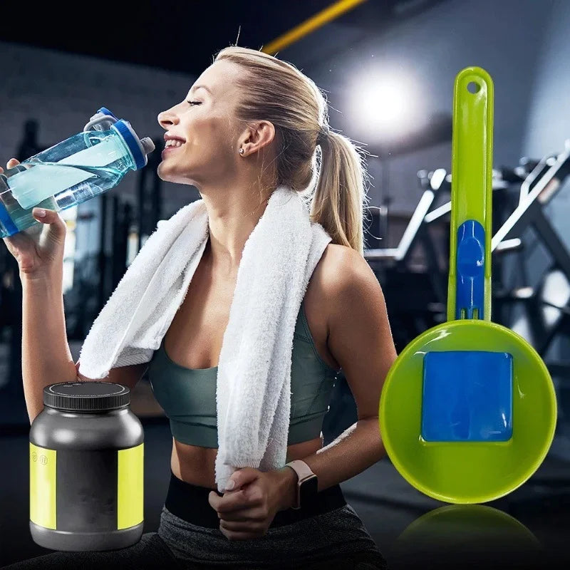 Mess-Free Protein Powder Scoop with Funnel
