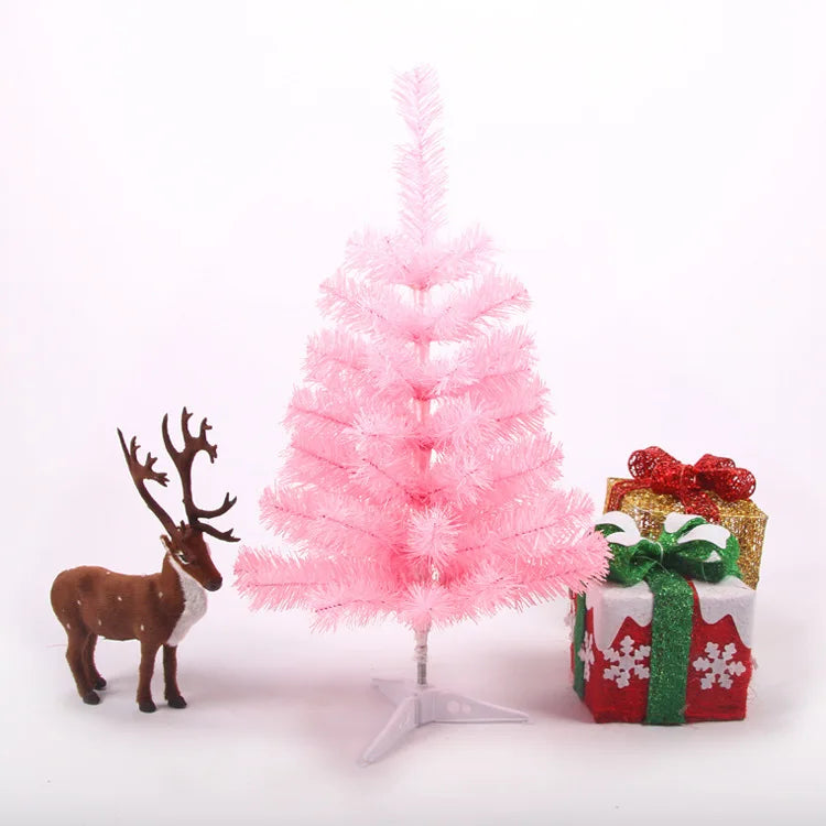 Pink Rose Artificial Christmas Tree