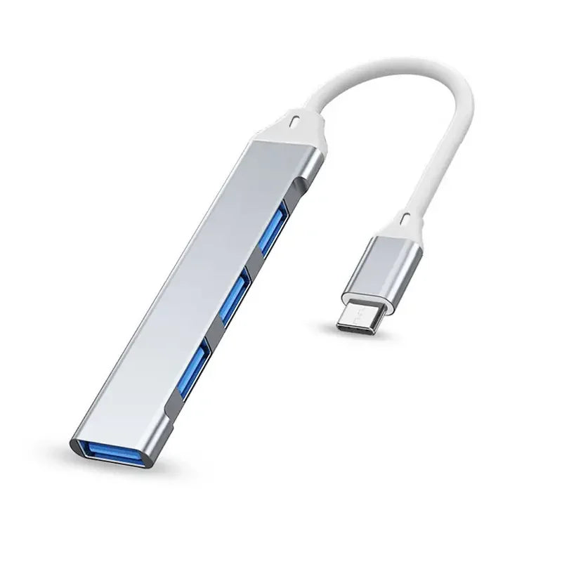 LUXE LINE 7-in-1 USB-C Hub – USB 3.0, 7-Port OTG Splitter Adapter