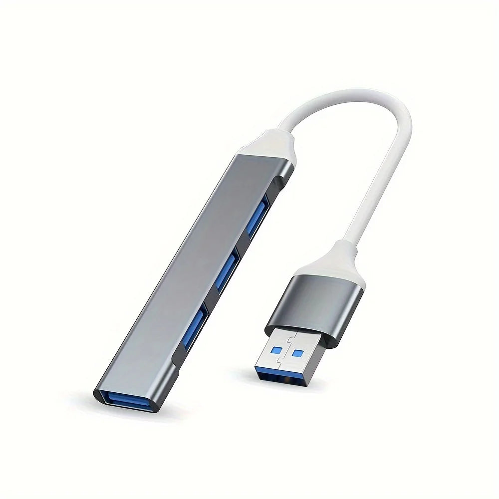 LUXE LINE 4-Port Type-C USB Hub – OTG Adapter for MacBook & Laptops