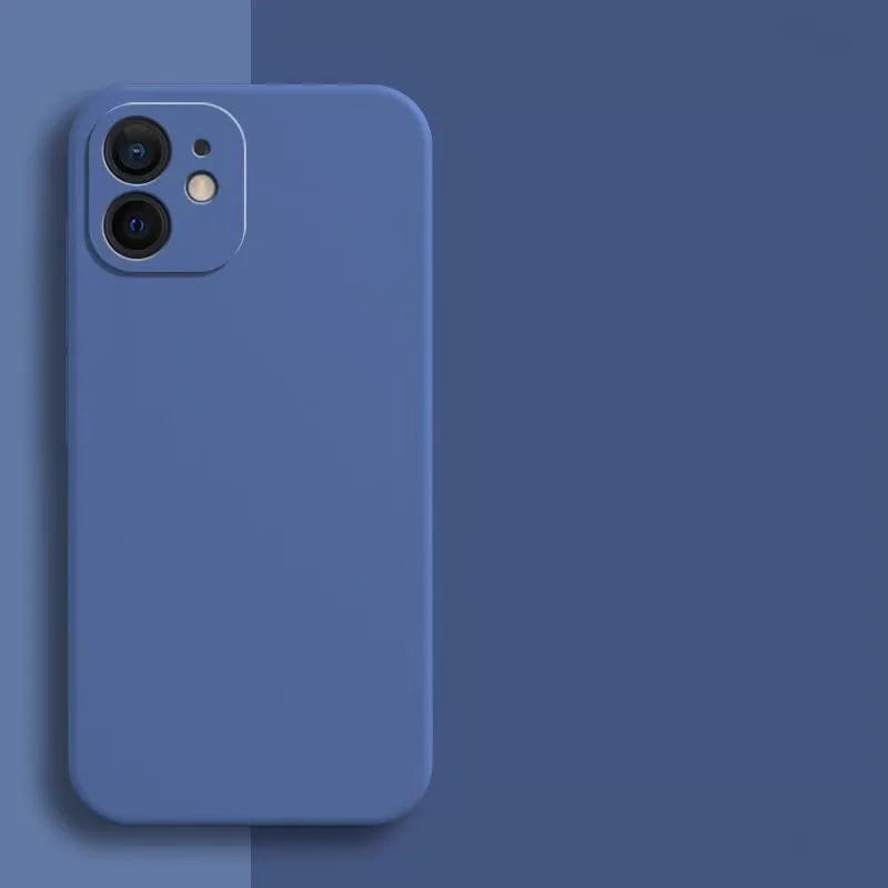 LUXE LINE Candy Color Silicone Shockproof iPhone Case
