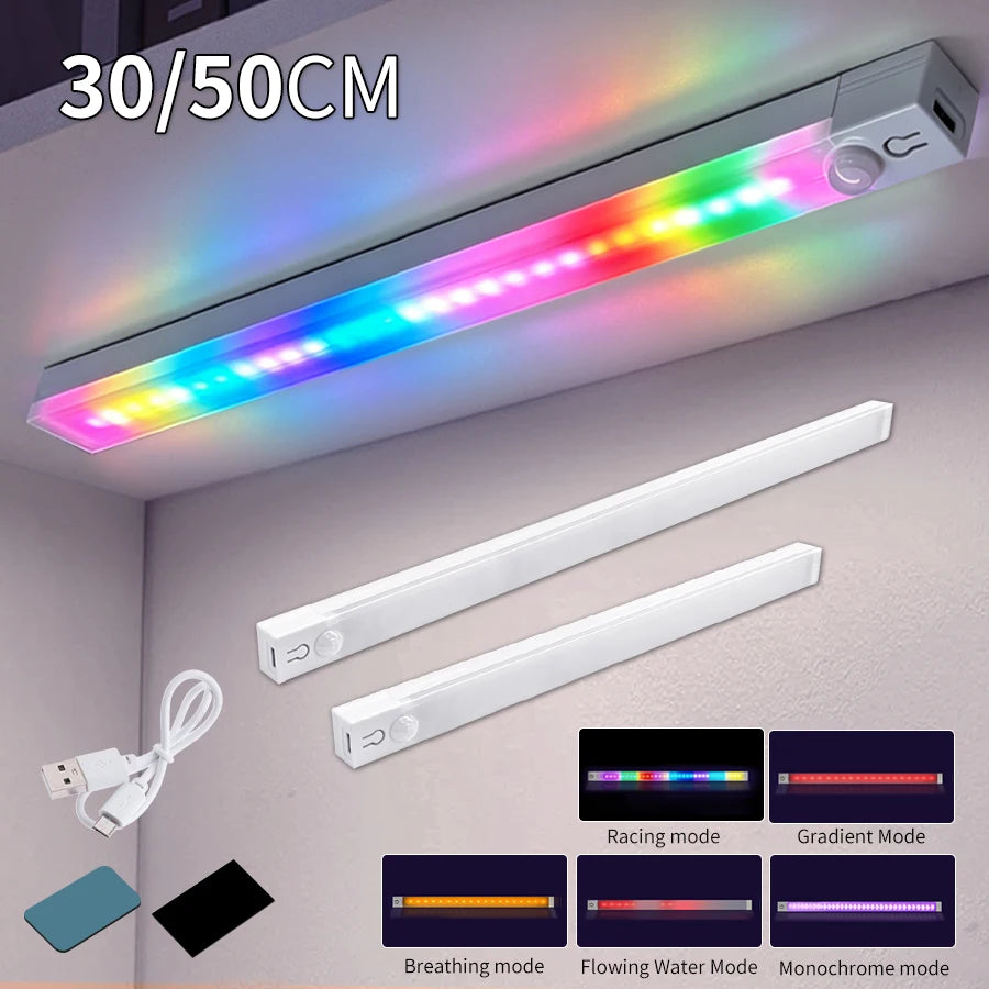 LUXE LINE Motion Sensor RGB Gradient Night Light