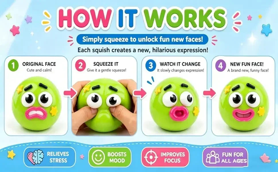 Dog Face Swap Squishy Slow Rise Toy