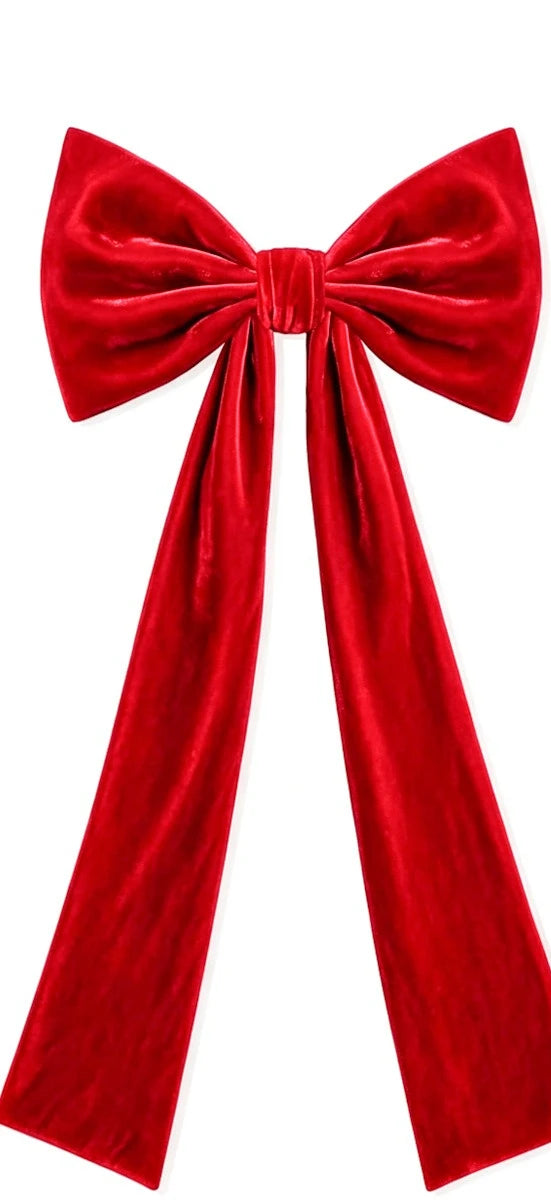 Christmas Bow Tree Topper & Wreath Ornament