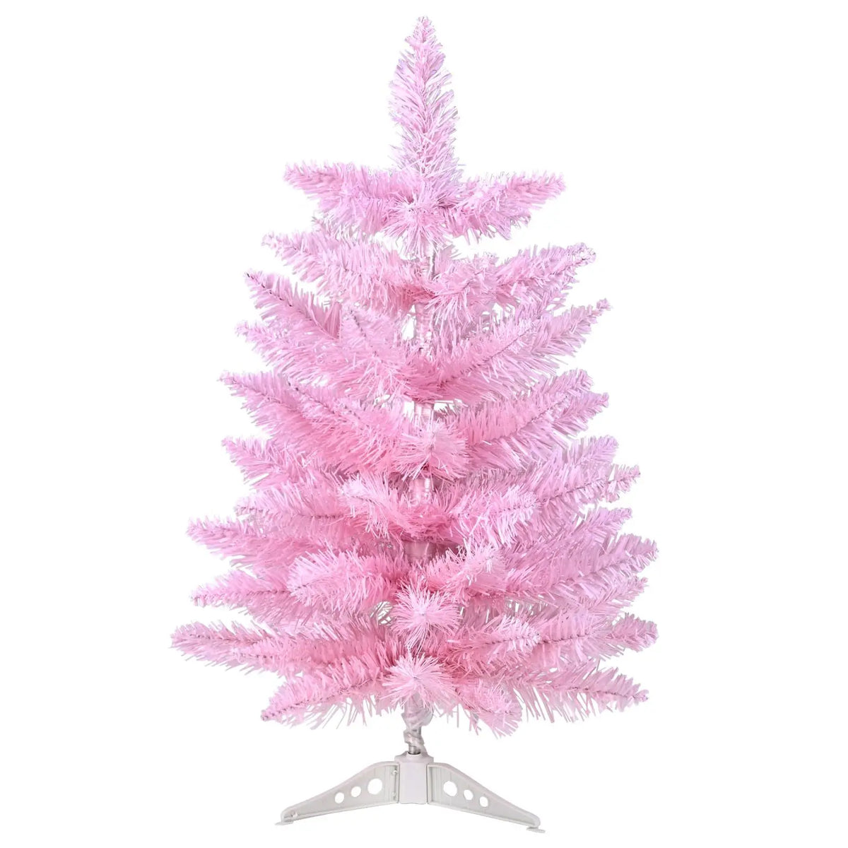 Pink Rose Artificial Christmas Tree