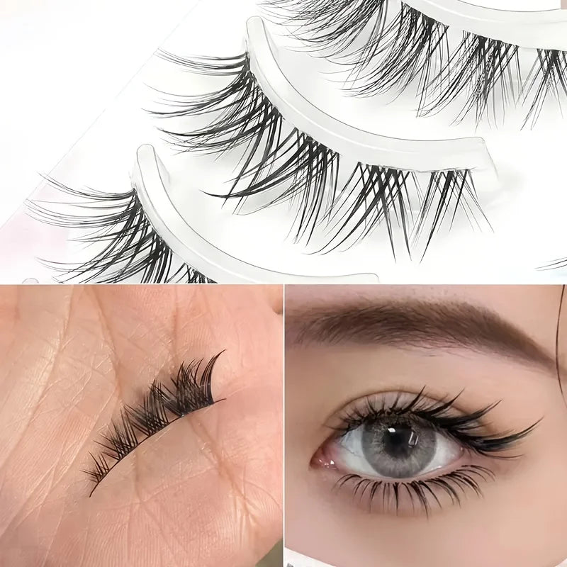 Fox-Eye False Eyelashes (5 Pairs)