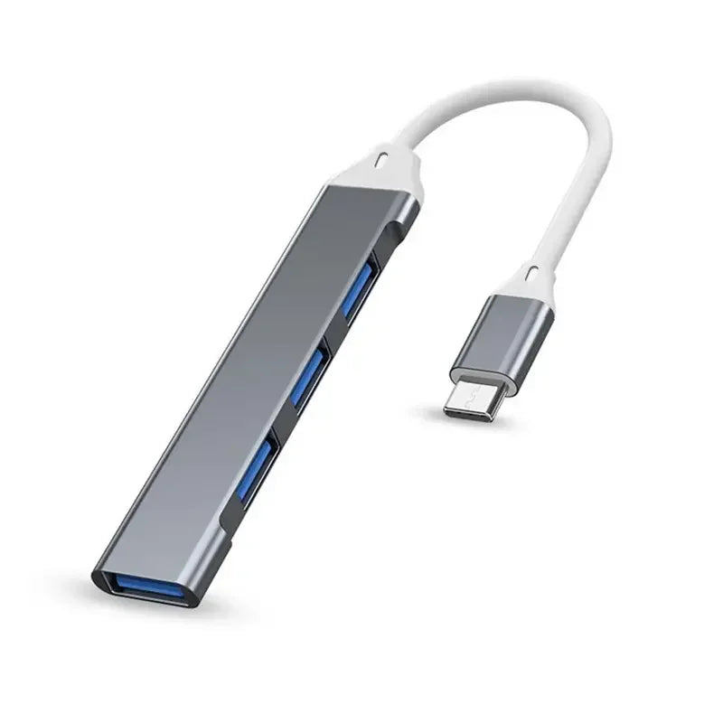 LUXE LINE 7-in-1 USB-C Hub – USB 3.0, 7-Port OTG Splitter Adapter