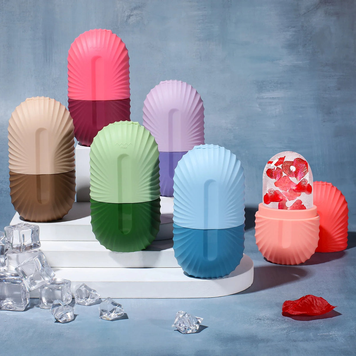 Ice Face Roller Silicone Mold for Eye Puffiness & Pore Tightening
