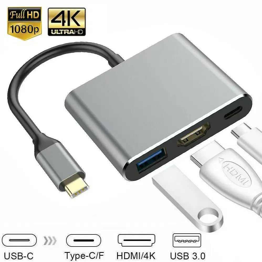 LUXE LINE 3-in-1 USB-C Hub