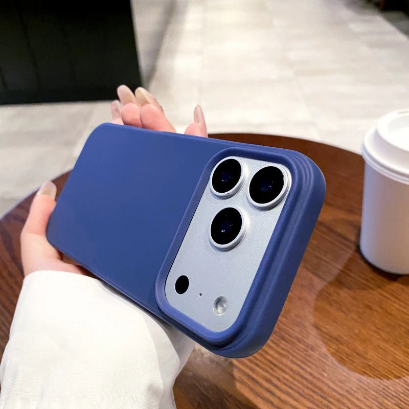 LUXE LINE Luxury Candy Color Matte Silicone iPhone Case