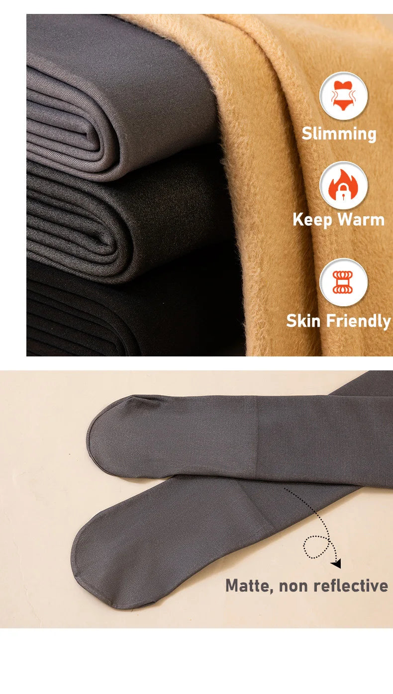 Thermal Fleece Pantyhose Tights