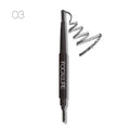 Focallure 3 Colors Eyebrow Pencil New Waterproof Easy to Wear Eye Brow Pen Natural Black Brown Gray Eye Makeup Tools