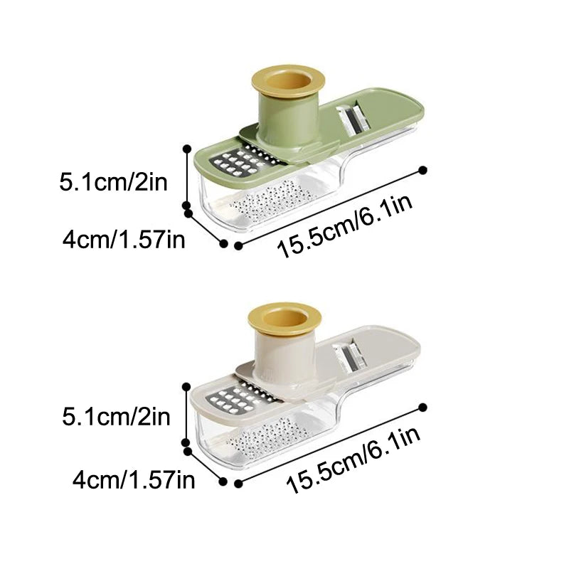3-in-1 Garlic Grinder & Mini Food Processor