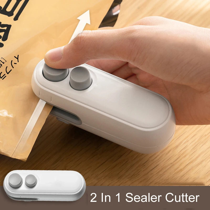 LUXE LINE 2-in-1 Mini Bag Sealer & Cutter