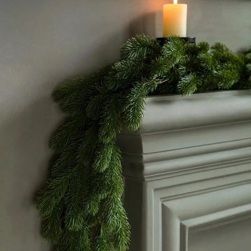Christmas Pine Garland Real Touch