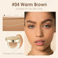 Wholesale FOCALLURE Foundation Air Cushion Waterproof Matte Base Poreless Full Coverage Face Cream Smooth Foundation Cosmetics