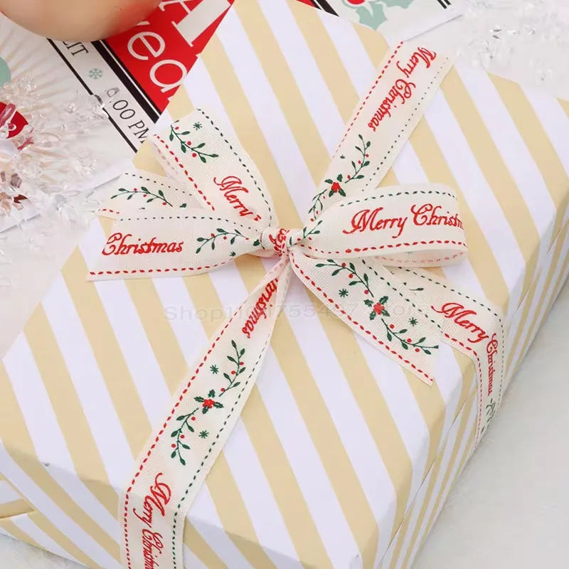 25-Yard Christmas Tree Ribbon (15mm)