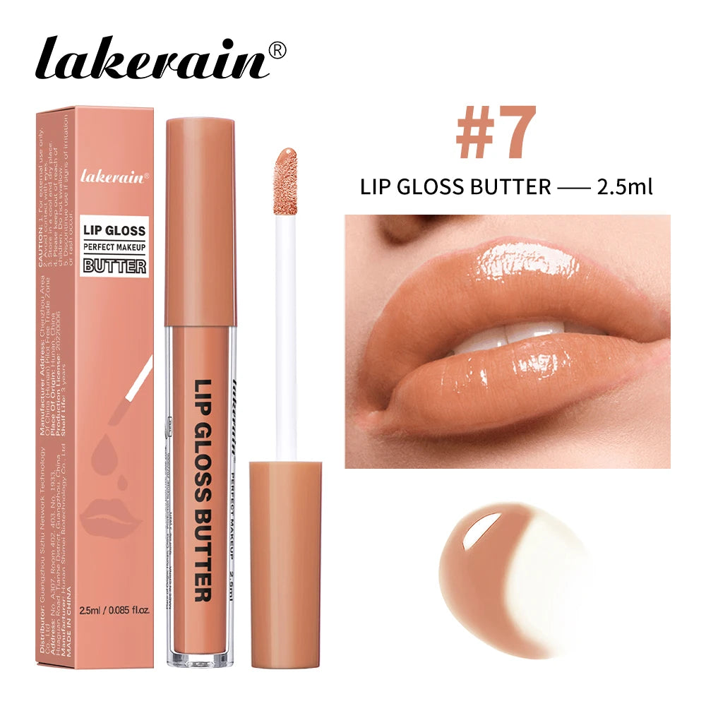 Lakerain Butter Lip Gloss Long-Lasting