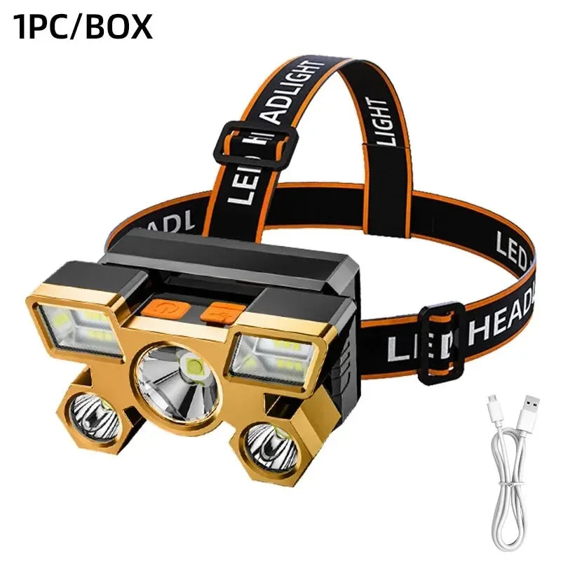 LUXE LINE Rechargeable LED Headlamp
