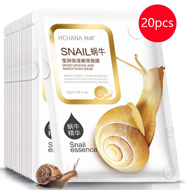Snail Anti-Wrinkle Moisturizing Sheet Mask