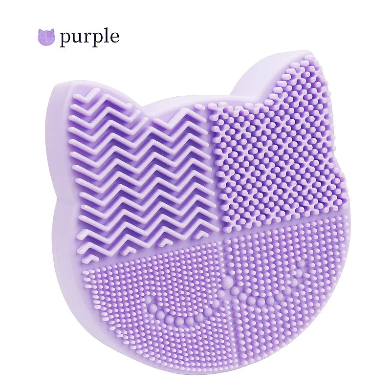 LUXE LINE Silicone Makeup Brush Cleaning Storage Box