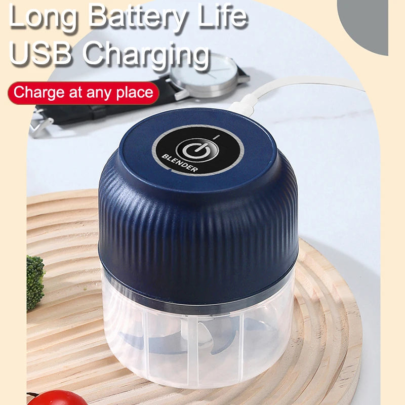 Mini USB Electric Garlic & Vegetable Chopper 250ml