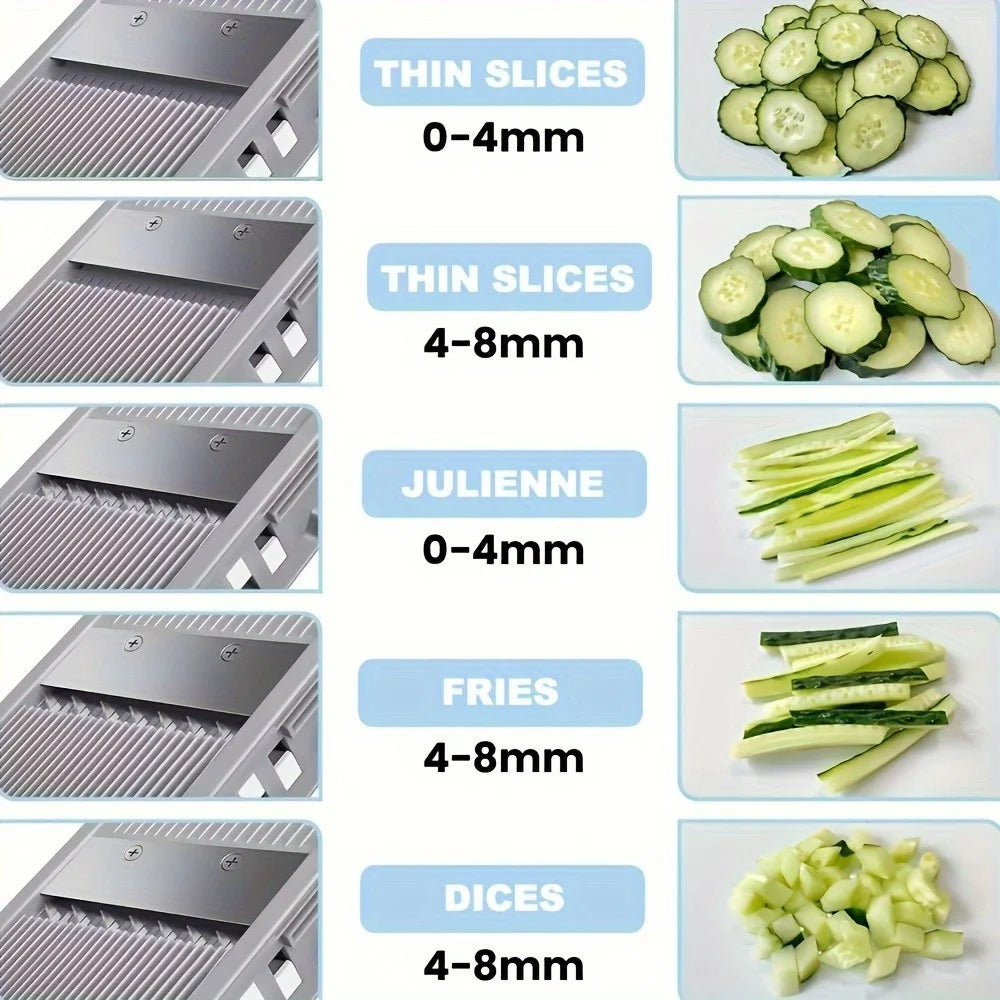 LUXE LINE Safe Vegetable Slicer & Chopper