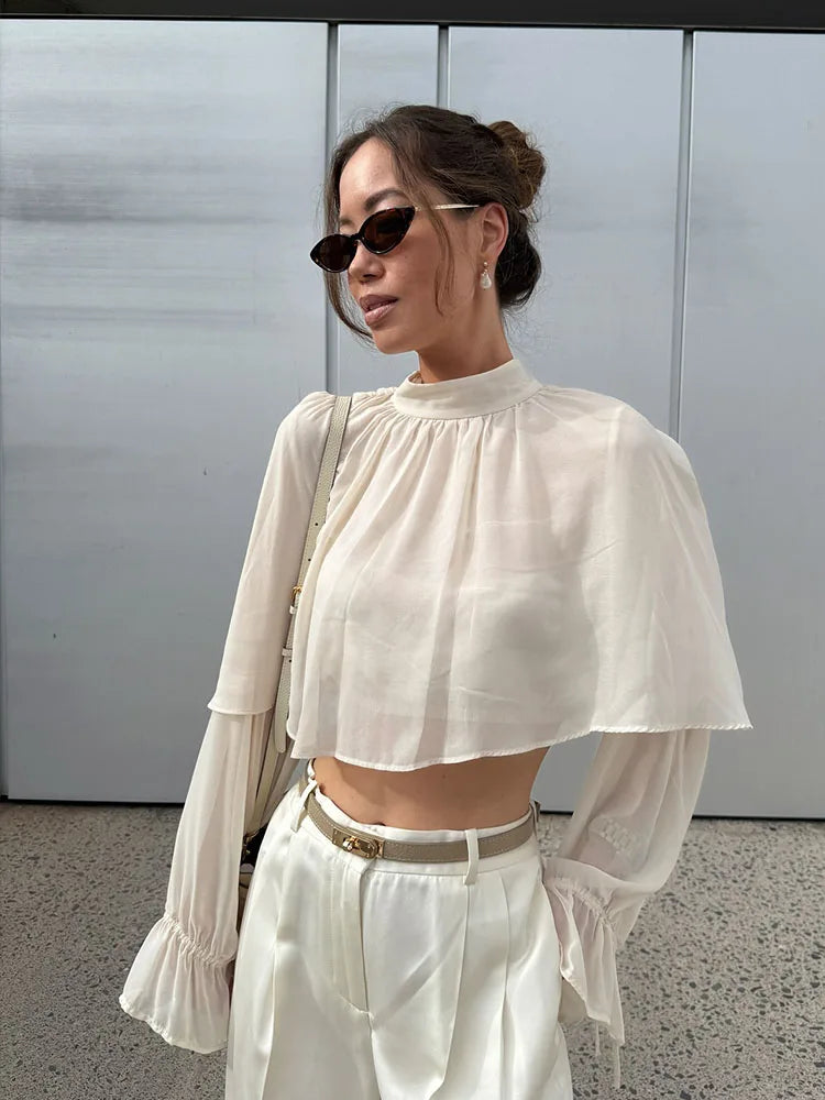 Women Temperament Layered Blouse