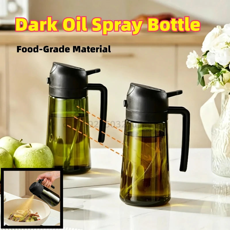 2-in-1 Oil Dispenser & Spray Bottle 500ml