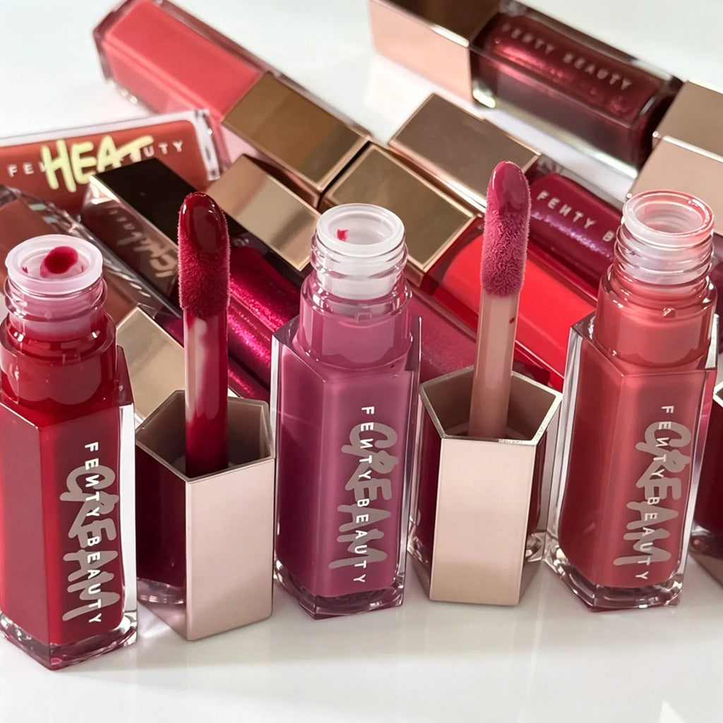 LUXE LINE Fenty Beauty Multicolored Lip Gloss & Contour Makeup Set