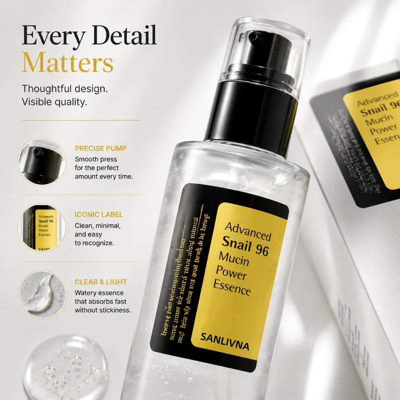 Snail Mucin 96% Hydrating Essence 100ml