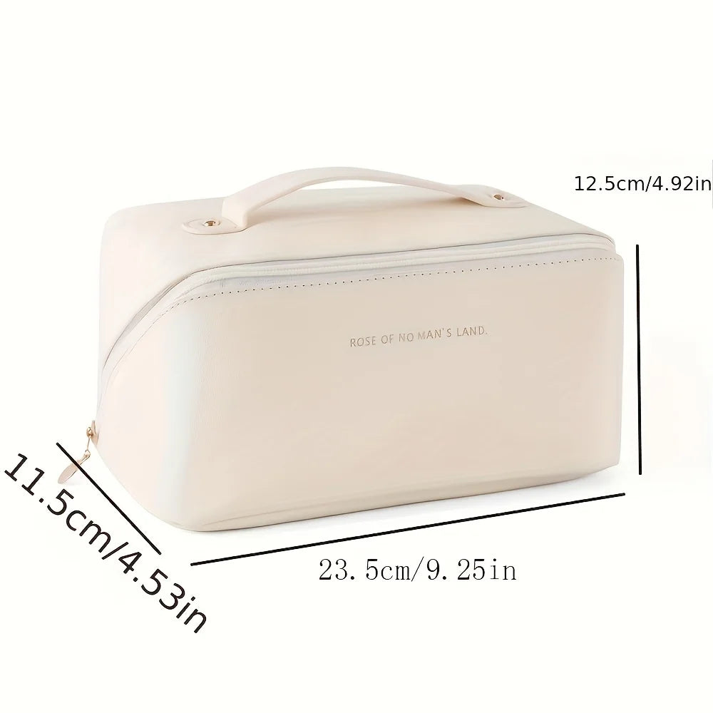 LUXE LINE Makeup Organizer Female Toiletry Kit Bag – Luxury Travel Cosmetic Case