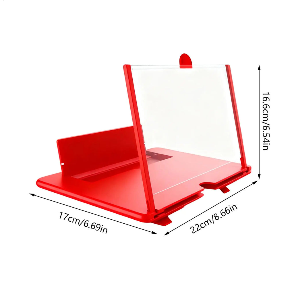 18 Inch 3D HD Mobile Phone Screen Magnifier Movie Stand Amplifier optical magnification Phone Holder 3D HD Movie Video Stand