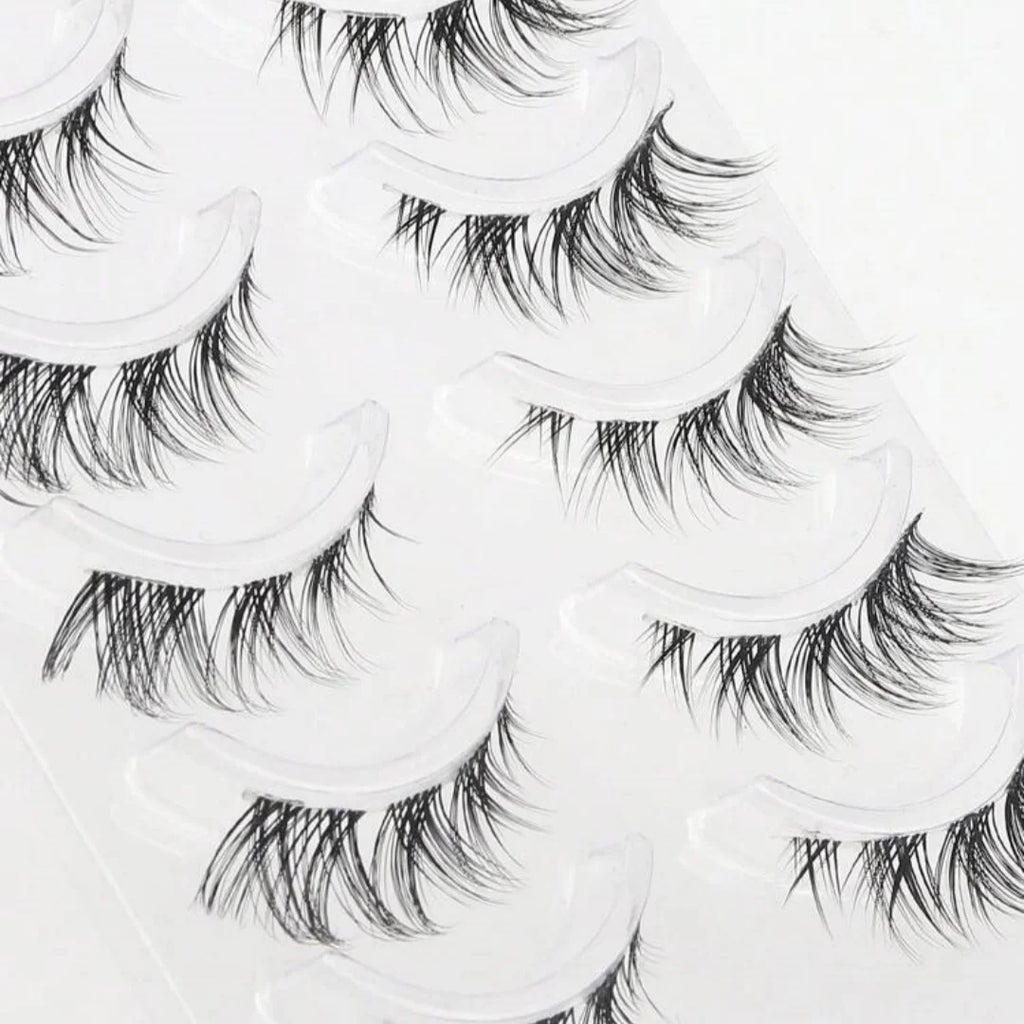 Fox-Eye False Eyelashes (5 Pairs)