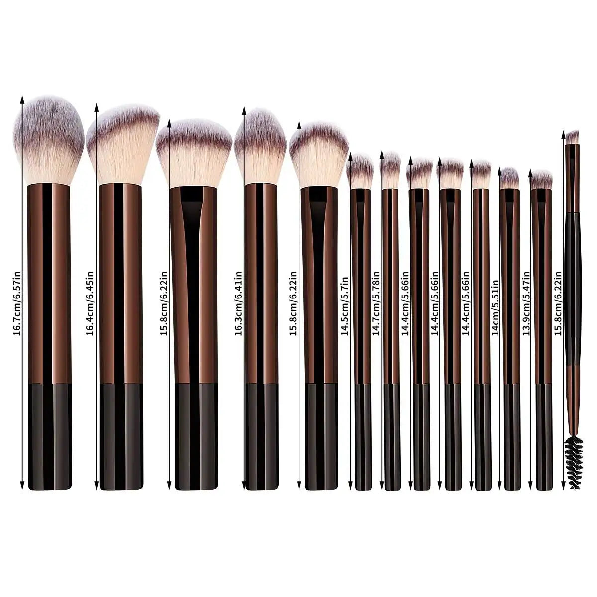 LUXE LINE 13PCS Makeup Brush Set