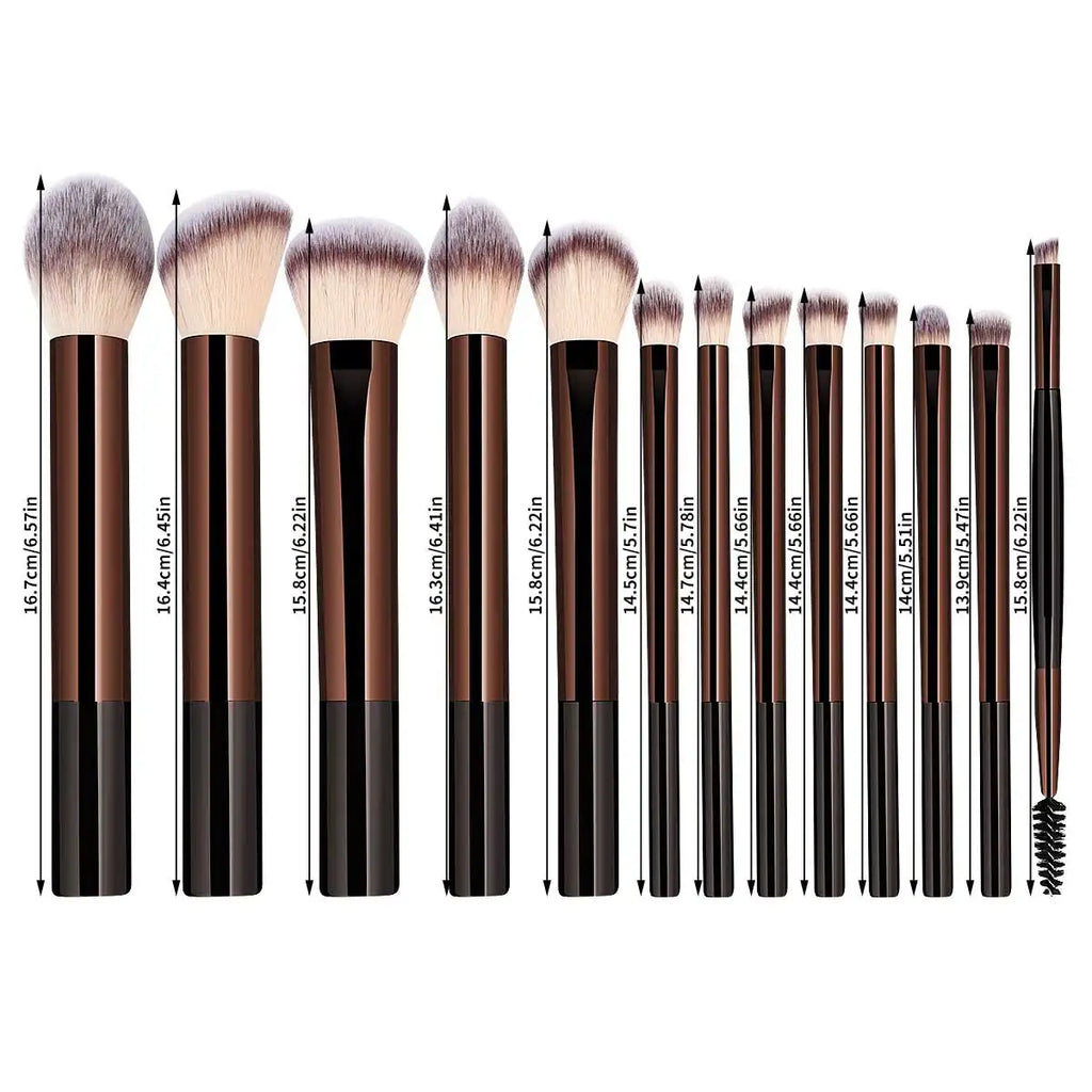 LUXE LINE 13PCS Makeup Brush Set