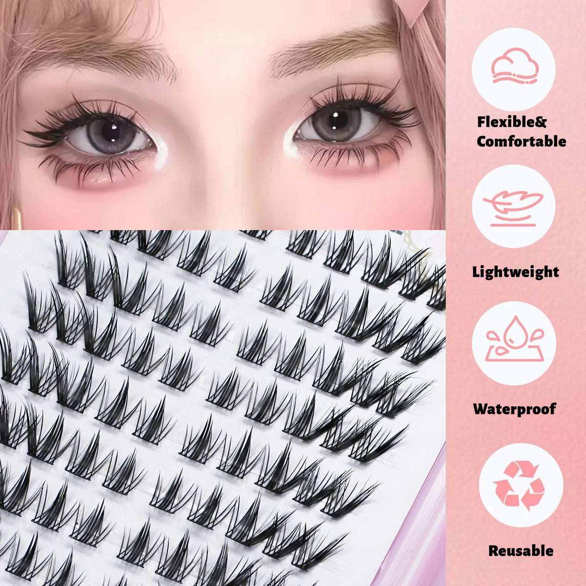 Ranma 240 Pieces of False Eyelashes