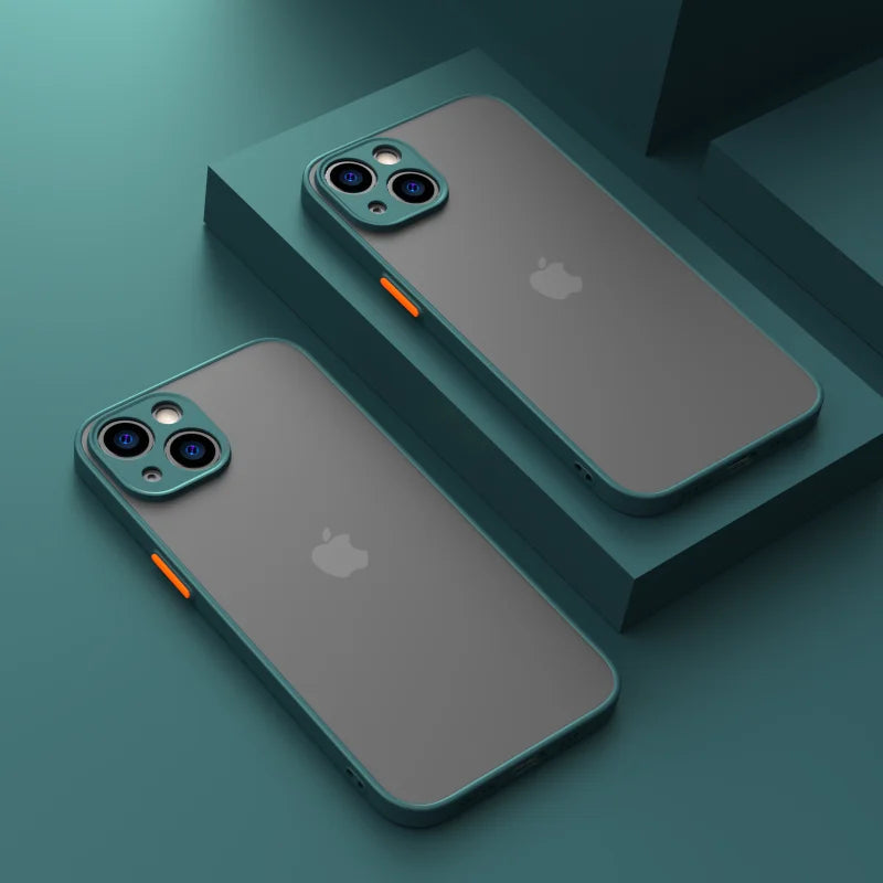 LUXE LINE Armor Bumper Shockproof Silicone iPhone Case