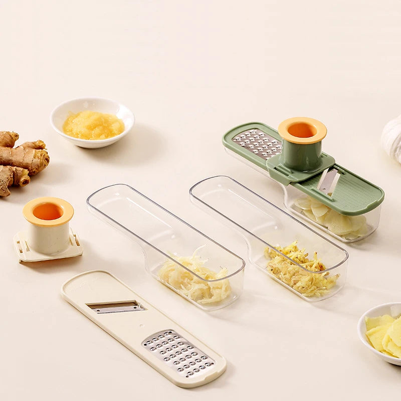 3-in-1 Garlic Grinder & Mini Food Processor