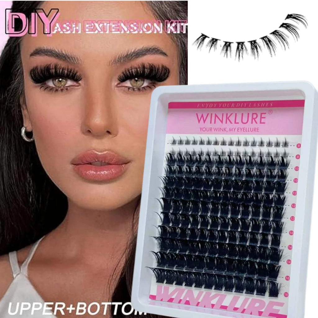 LUXE LINE WINKLURE Wispy Lash Clusters – DIY Eyelash Extensions