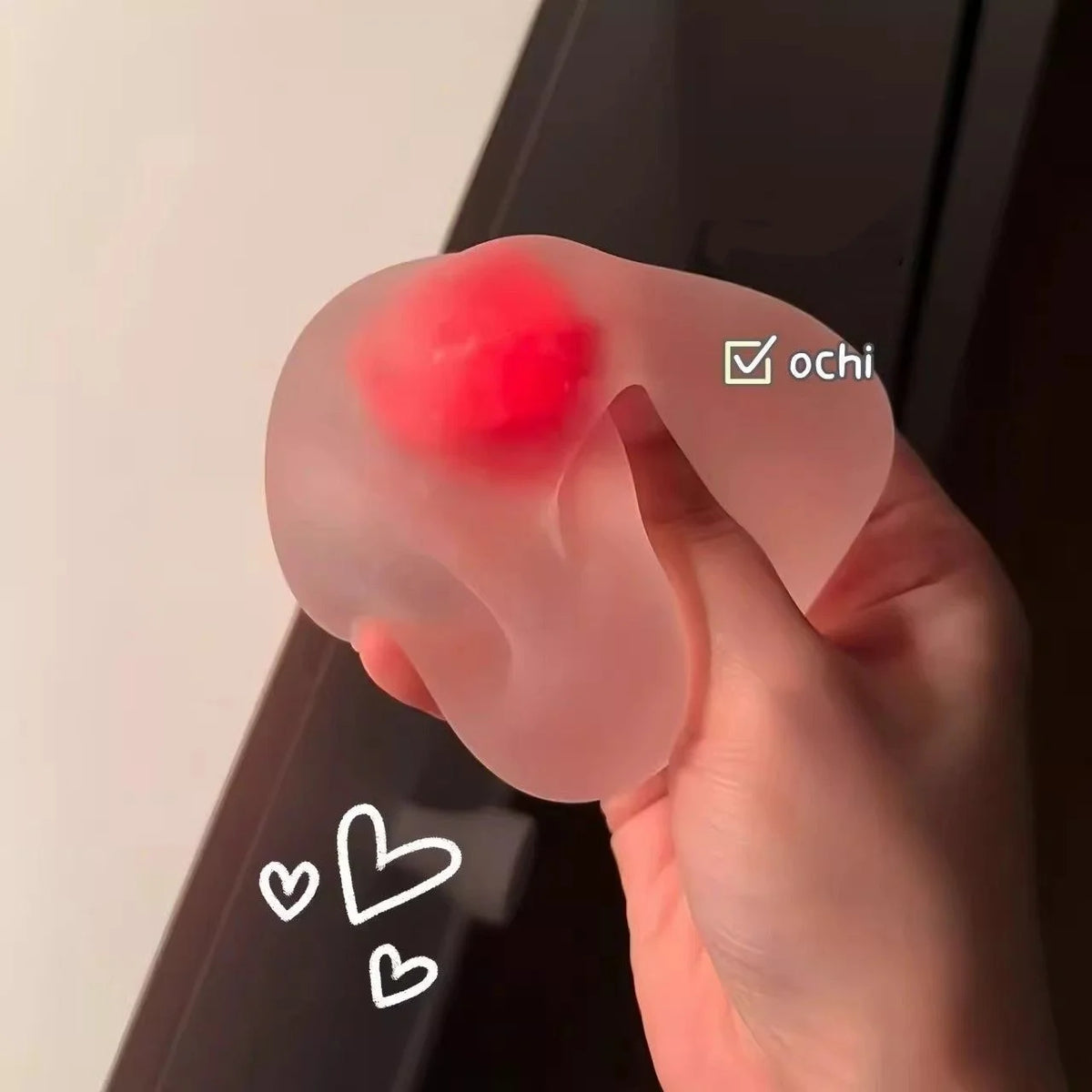 Strawberry Mochi Squeeze Toy